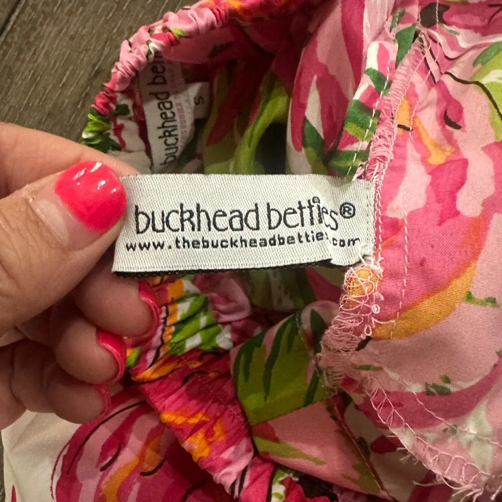 Tropical Pink and Green Women's Shorts - Picture 6 of 9